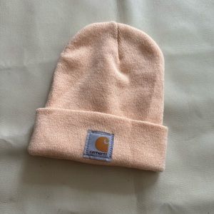 Peach Carhartt beanie